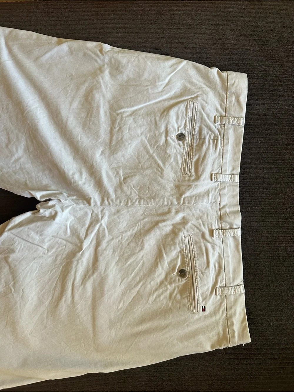 Tommy Hilfiger Men's Khaki Chinos in Light Beige